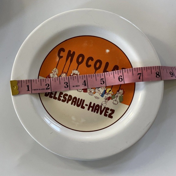 Set of 4 Pottery Barn Chocolat Delespaul-Havez Salad Plates French Decor - Picture 15 of 16